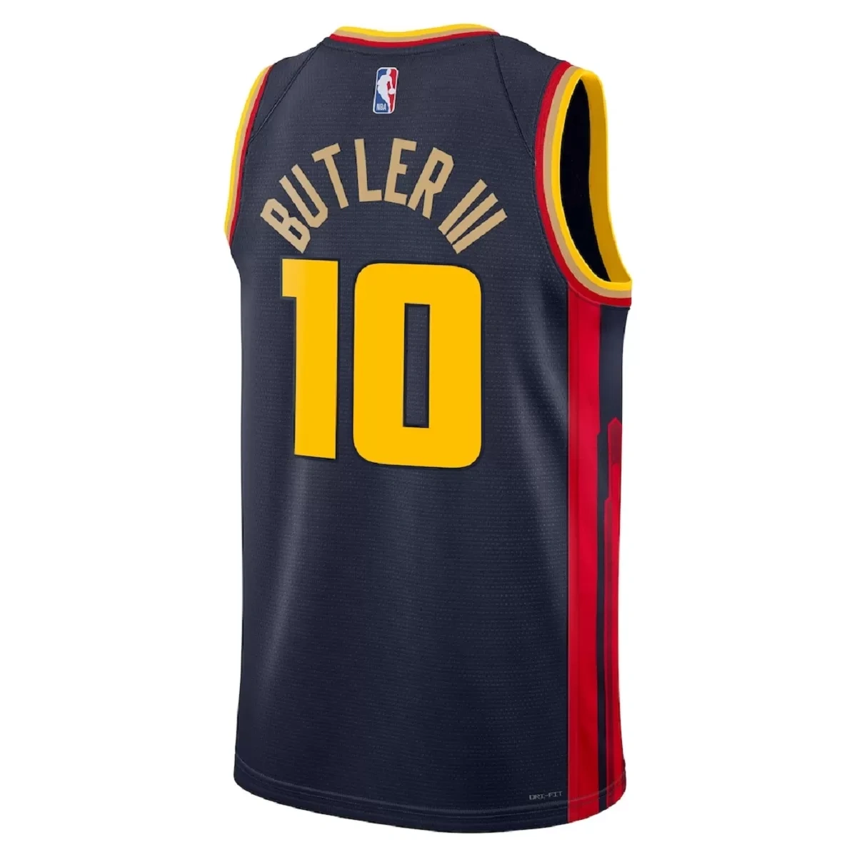Golden State Warriors Jimmy Butler #10 Navy Swingman Jersey - City Edition - Image 2