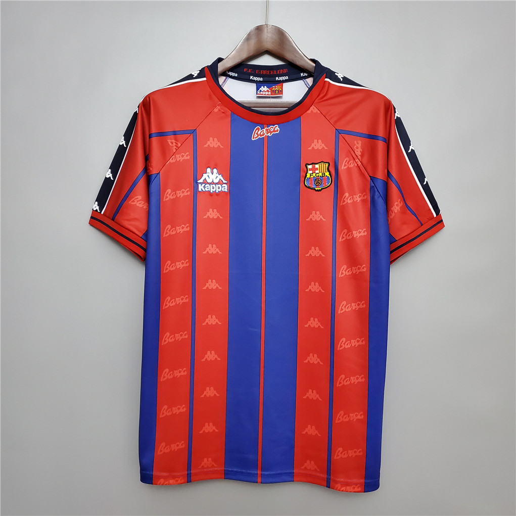 Barcelona 1997/98 Home Retro Jersey (Fan Version)