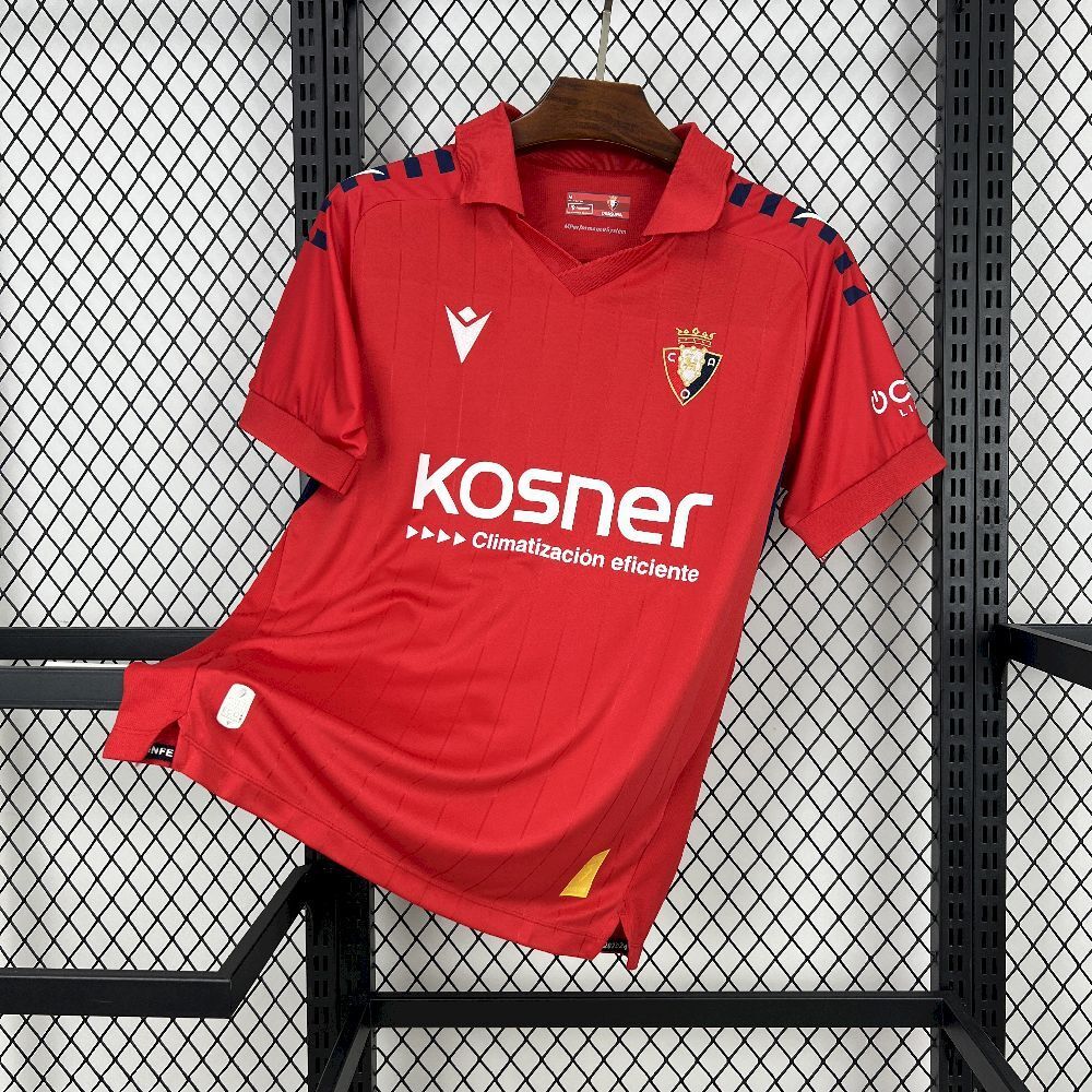 Osasuna 2025/26 Home Jersey (Fan Version)