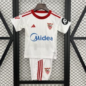 Sevilla 2025/26 Home Kids Kit