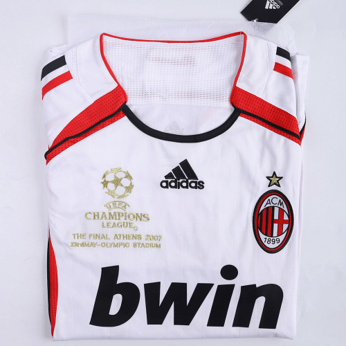 AC Milan 2006/07 Champions League Away Retro Jersey - Image 5