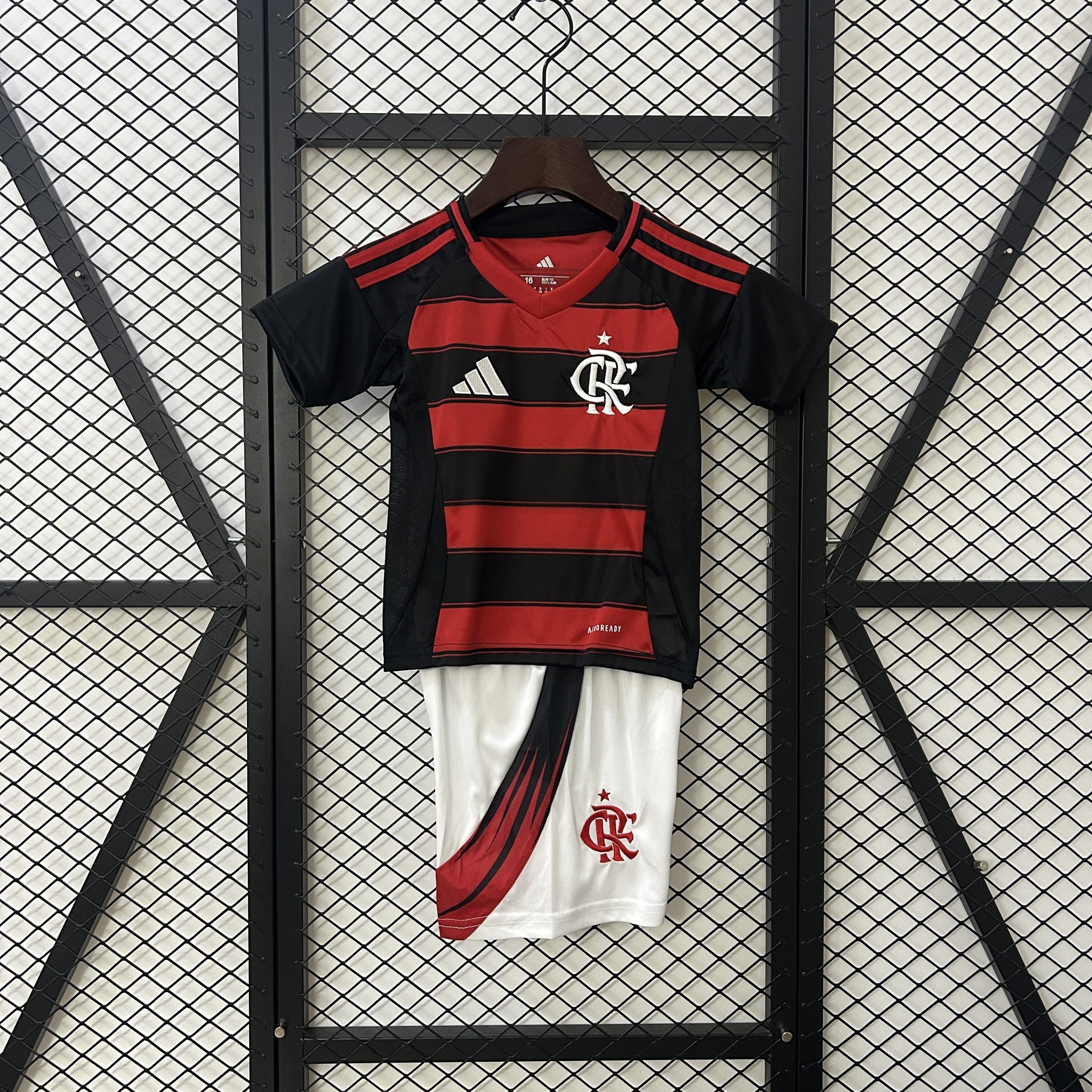 CR Flamengo 2025/26 Home Kids Kit