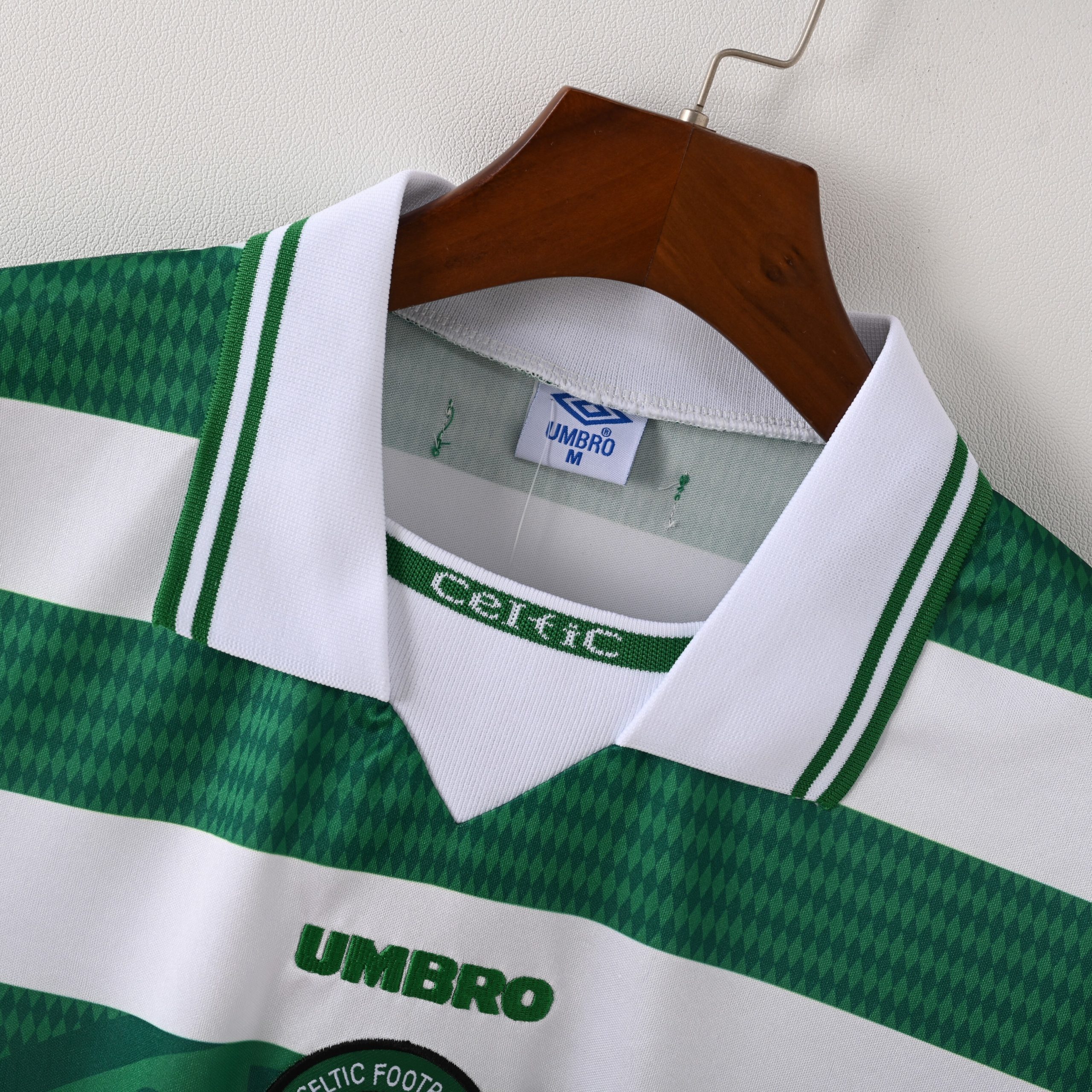 Celtic 1998/99 Home Retro Jersey - Image 5