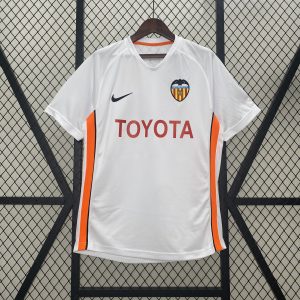 Valencia 2006/07 Home Retro Jersey