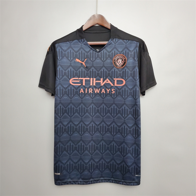 Manchester City 2020/21 Away Retro Jersey (Fan Version)