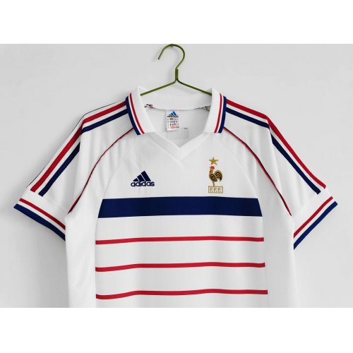 France 1998 World Cup Away Retro Jersey - Image 3