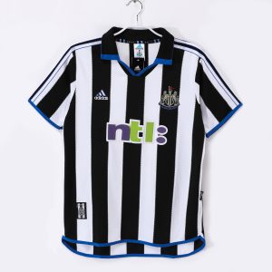 Newcastle United 2000/01 Home Retro Jersey