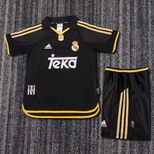 Real Madrid 1998/00 Away Kids Kit