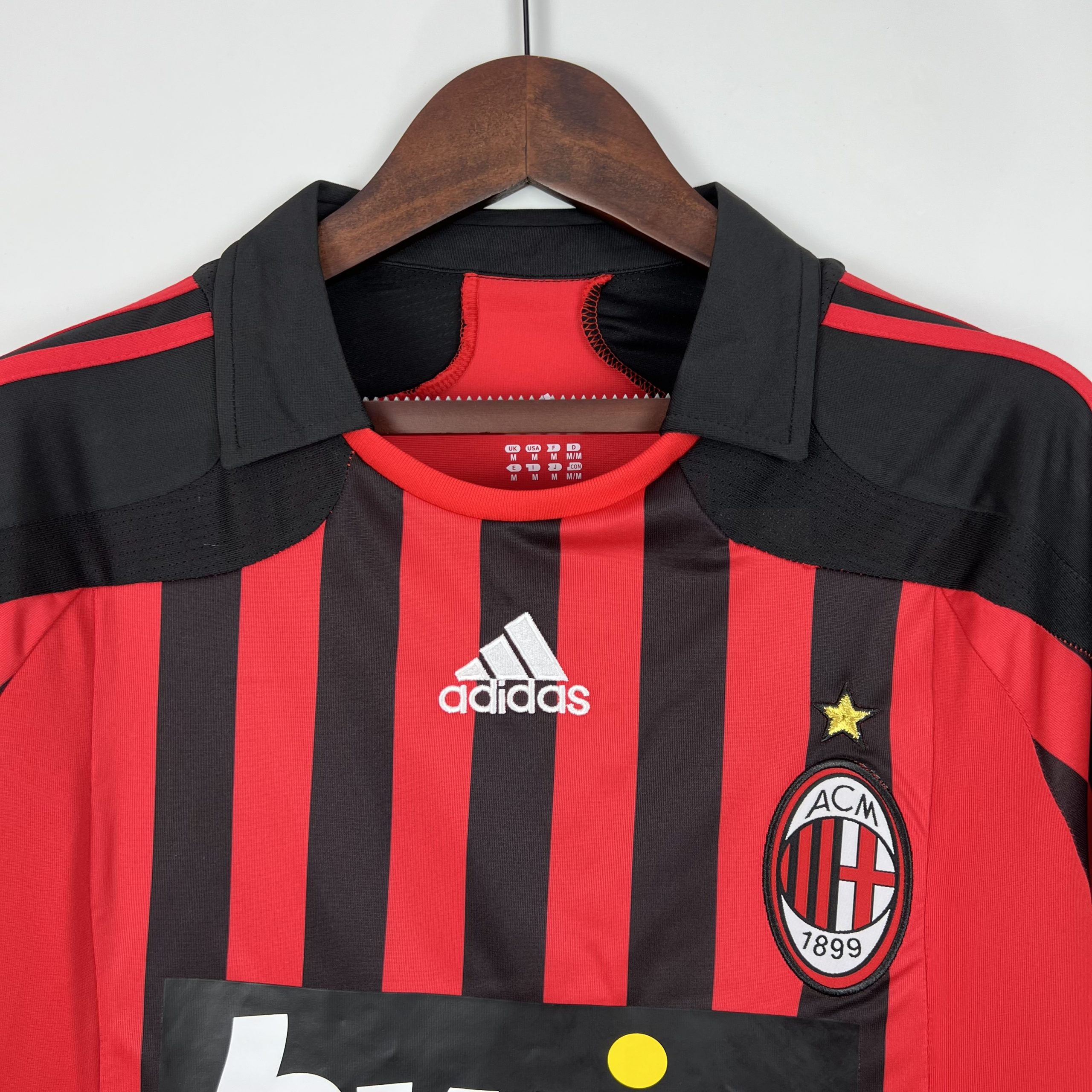 AC Milan 2007/08 Home Retro Jersey - Image 4