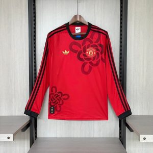 2026/27 Manchester United China Knot Special Edition Jersey Fan Version Long Sleeve
