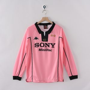 Juventus 1997/98 Away Retro Jersey (Fan Version, Long Sleeve)