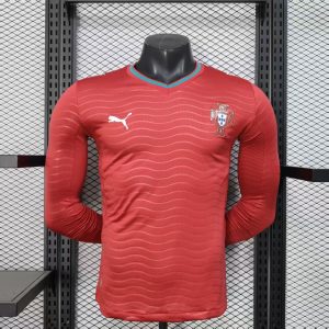 Portugal 2026 World Cup Home Jersey (Player Version, Long Sleeve)