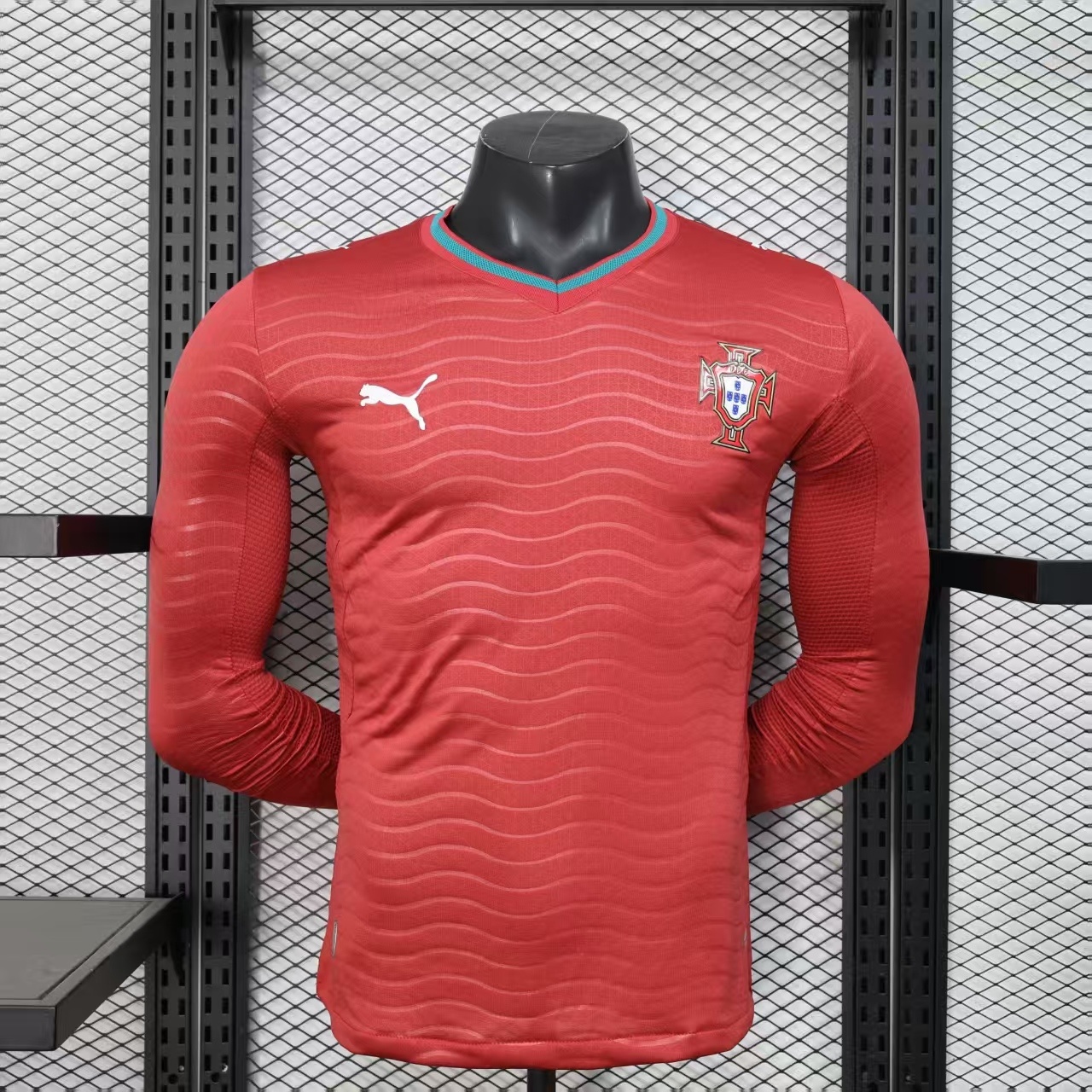 Portugal 2026 World Cup Home Jersey (Player Version, Long Sleeve)
