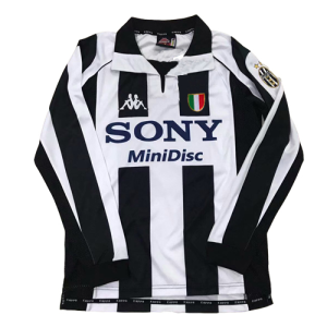 Juventus 1997/98 Home Retro Jersey (Long Sleeve)