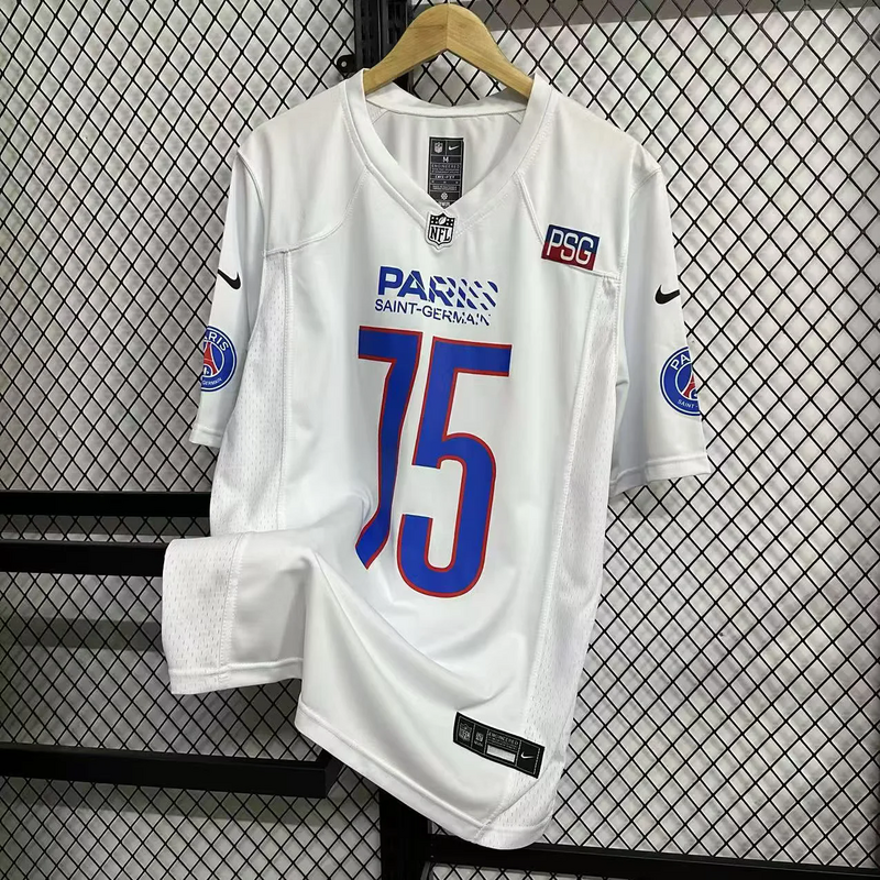 2025/26 PSG 75 X NFL Joint Edition Jersey Fan Version