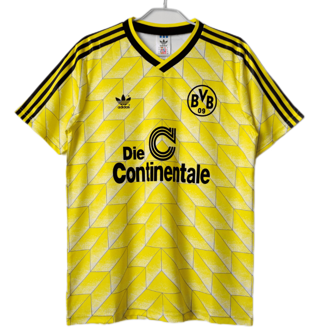 Borussia Dortmund 1988 Home Retro Jersey