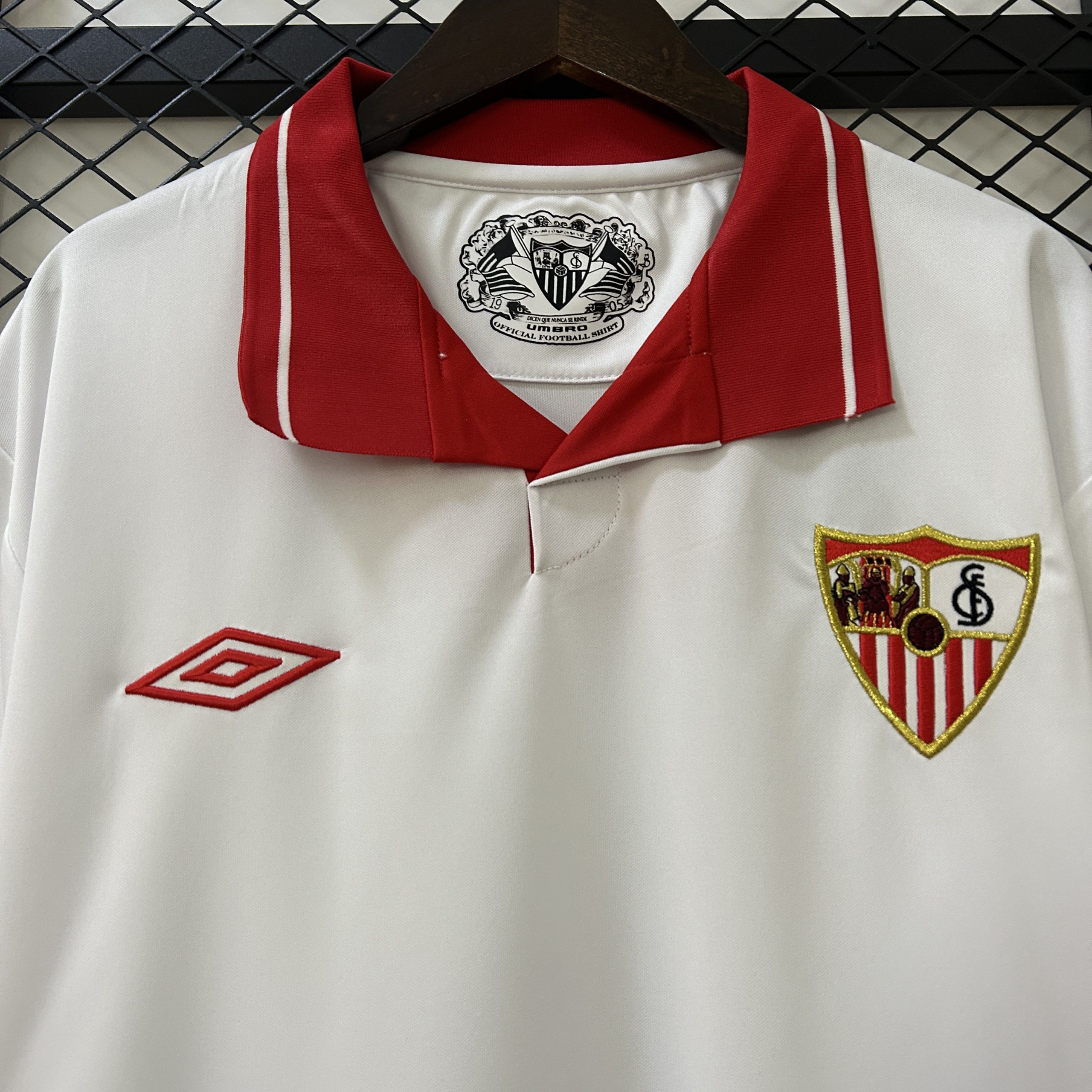 Sevilla 2012/13 Home Retro Jersey (Fan Version) - Image 4