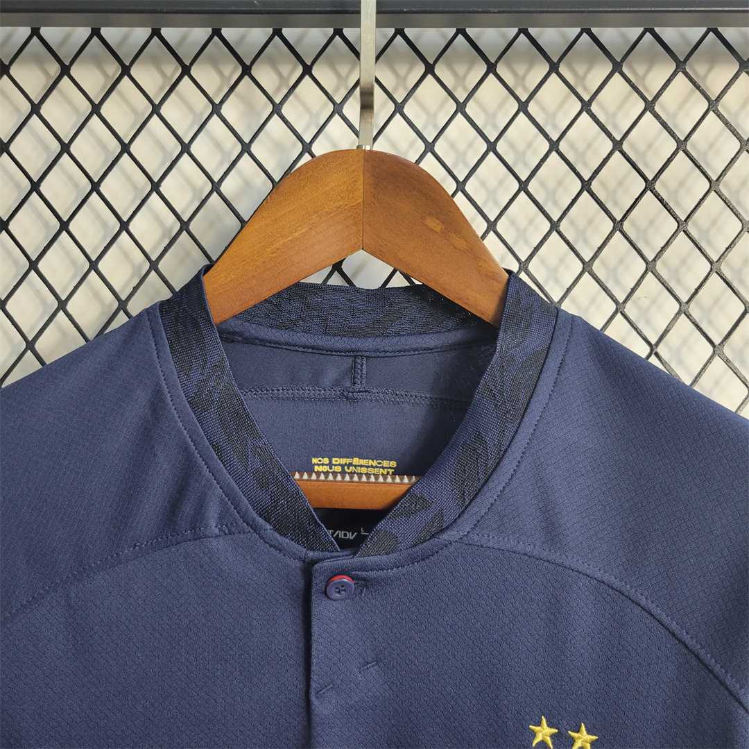 France 2022 World Cup Home Retro Jersey (Fan Version) - Image 3