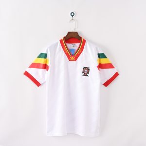 Portugal 1992 World Cup Away Retro Jersey (Fan Version)