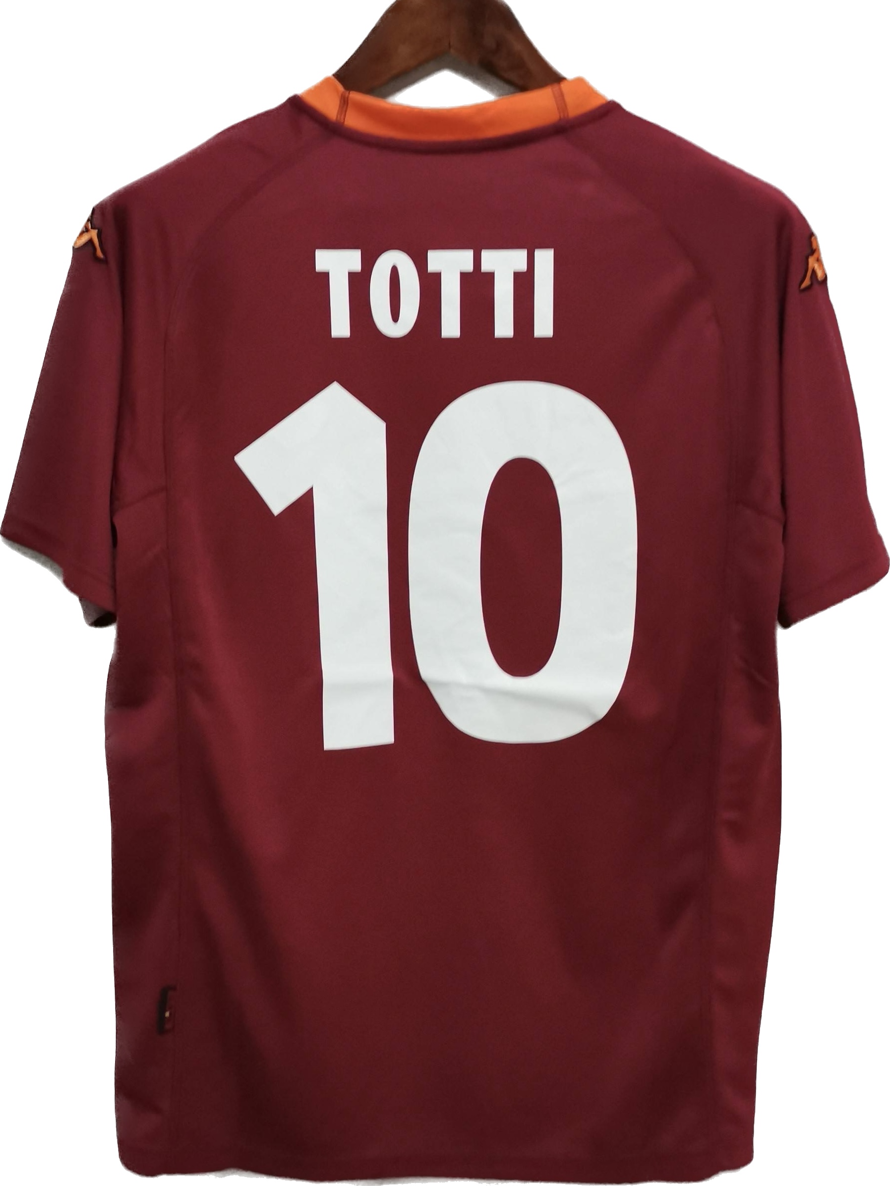 Roma 2000/01 Home Retro Jersey - Image 2