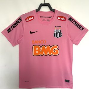 2012/13 Santos FC Away Pink Retro Jersey Fan Version