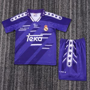 Real Madrid 1994/96 Away Kids Kit