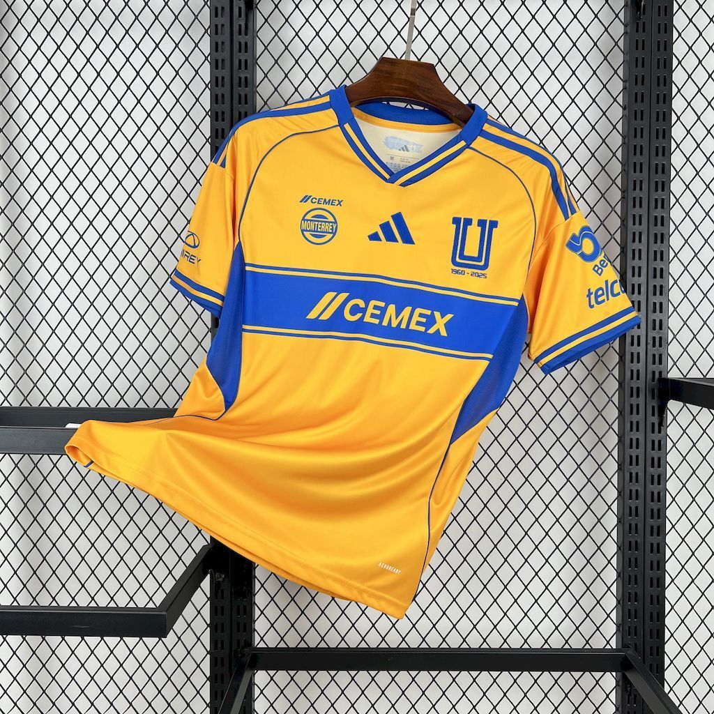 Tigres UANL 2025/26 Home Jersey (Fan Version)