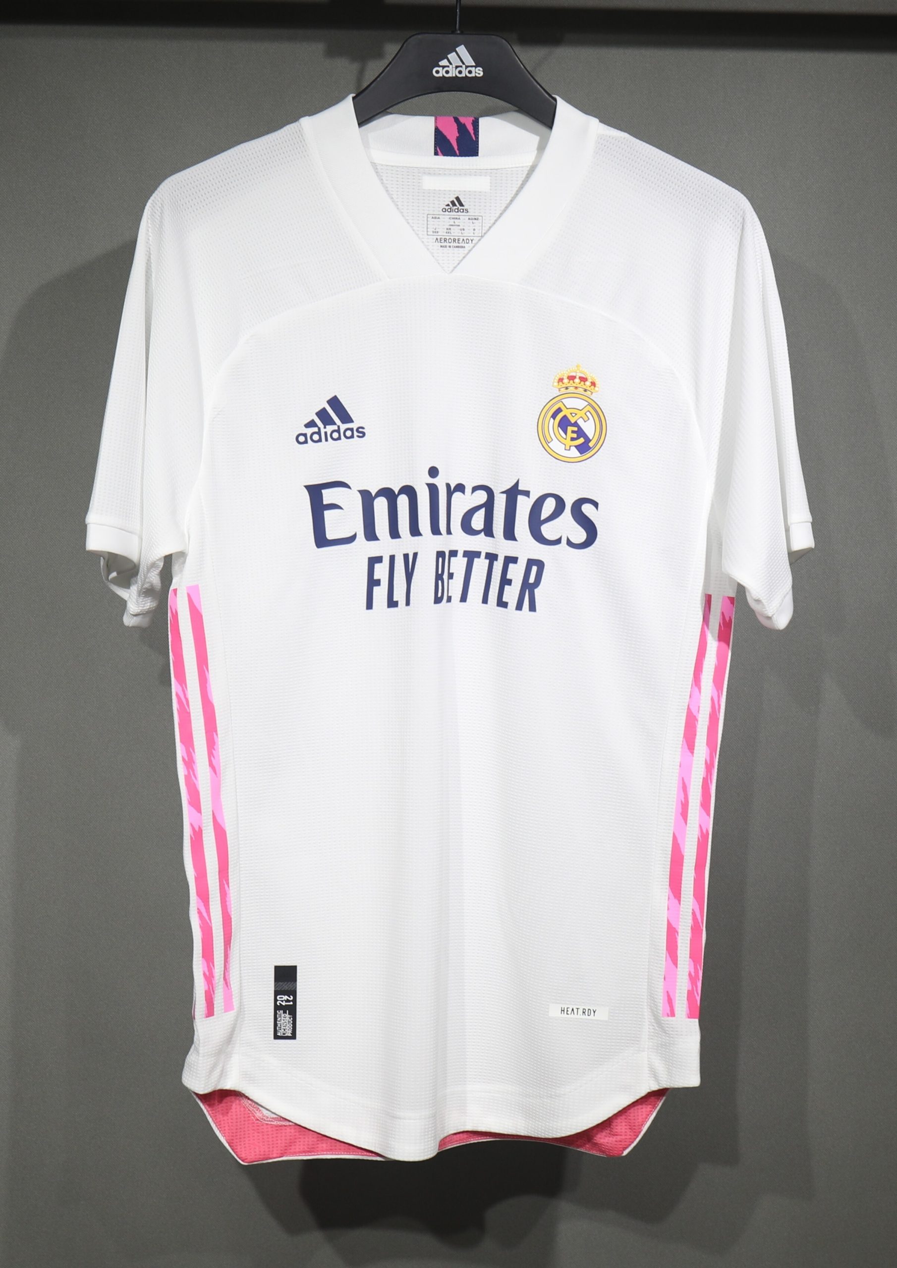 Real Madrid 2020/21 Home Retro Jersey (Player Version)