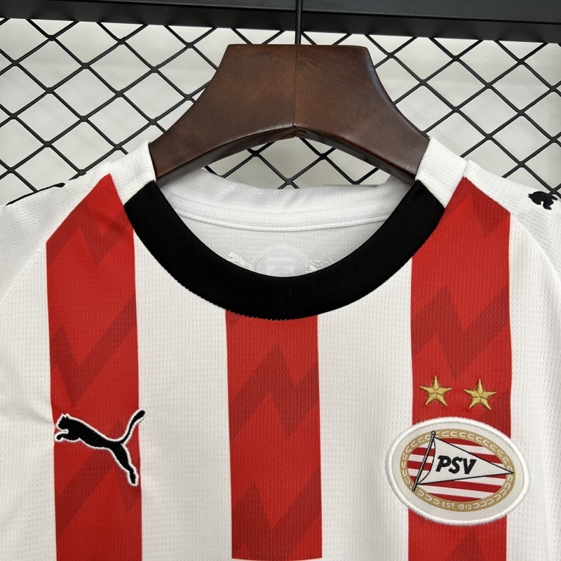 PSV Eindhoven 2025/26 Home Kids Kit - Image 3