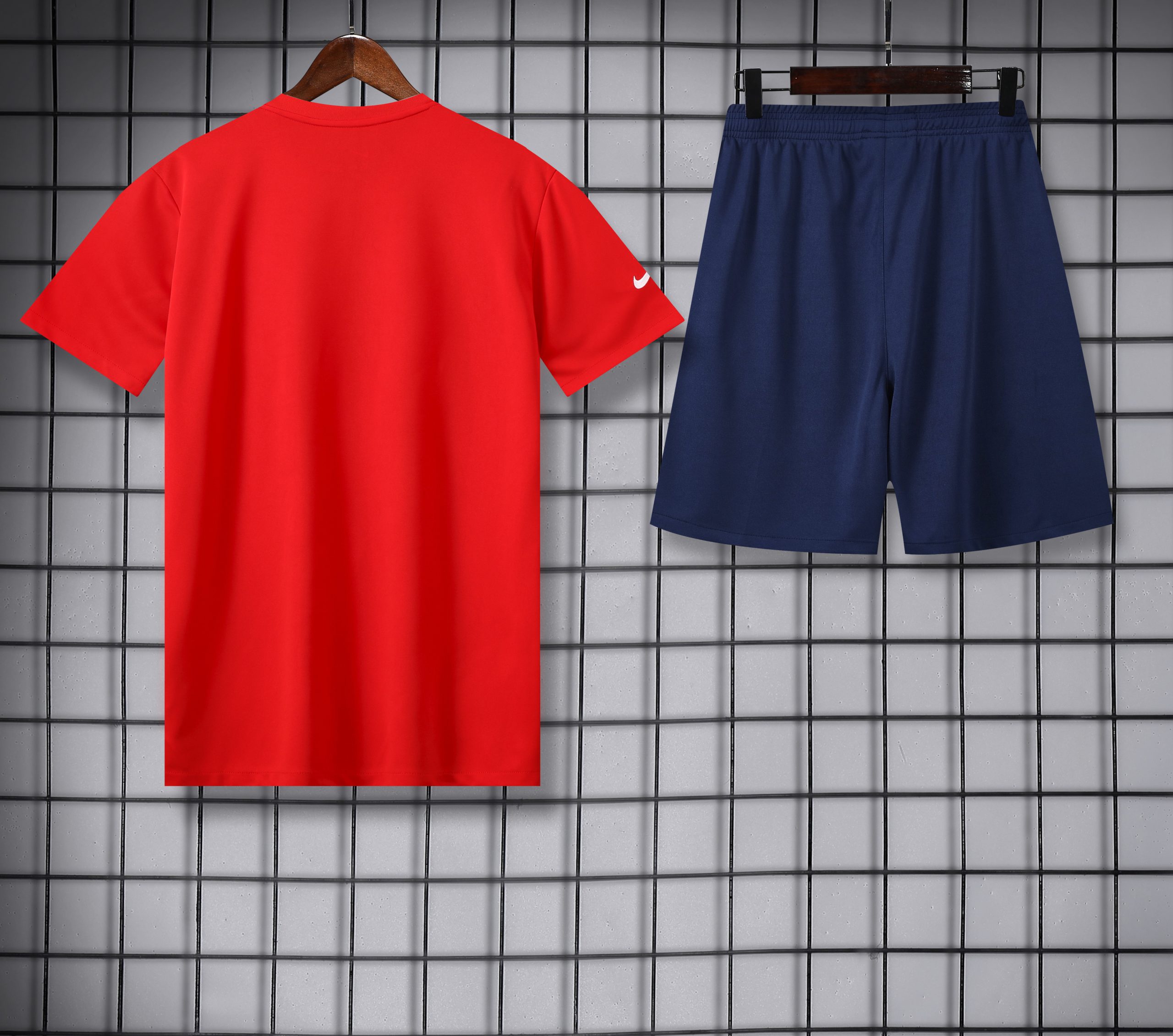 2025/26 Atletico Madrid Short Sleeve Training Suit - Image 2