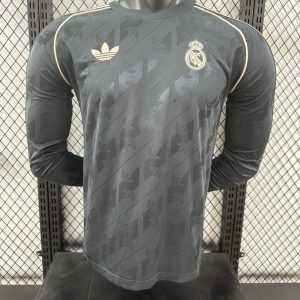 Real Madrid 2024/25 Special Edition Retro Jersey (Player Version, Long Sleeve)