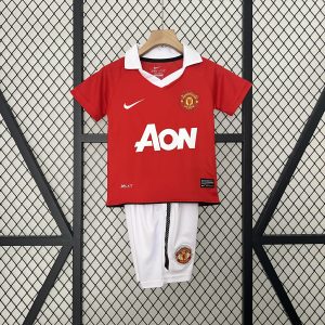 Manchester United 2010/11 Home Kids Kit