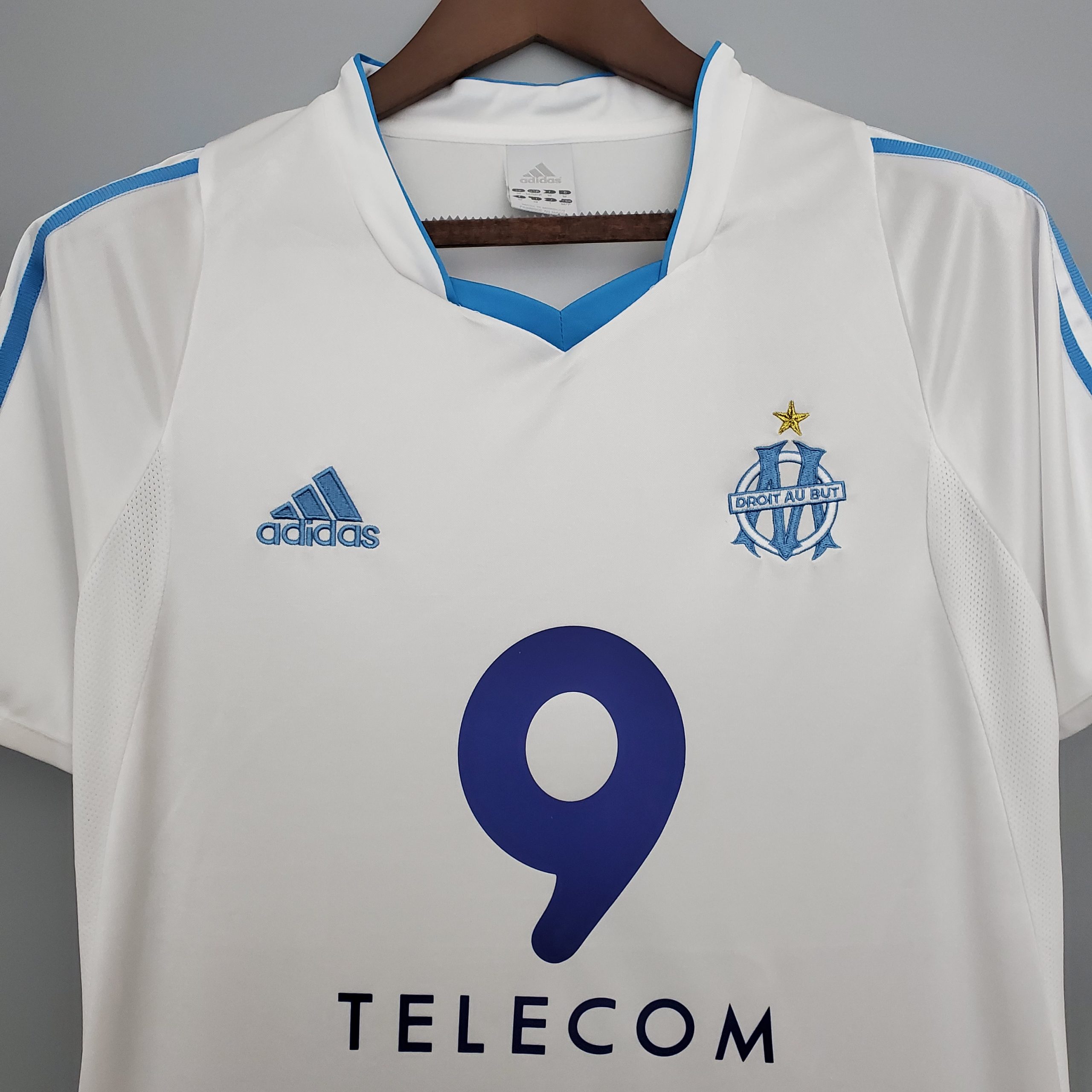 Olympique Marseille 2002/03 Home Retro Jersey - Image 4