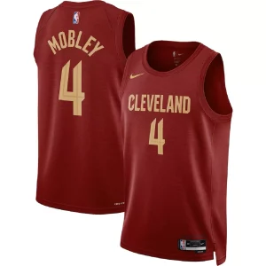 Cleveland Cavaliers Evan Mobley #4 Wine Swingman Jersey - Icon Edition