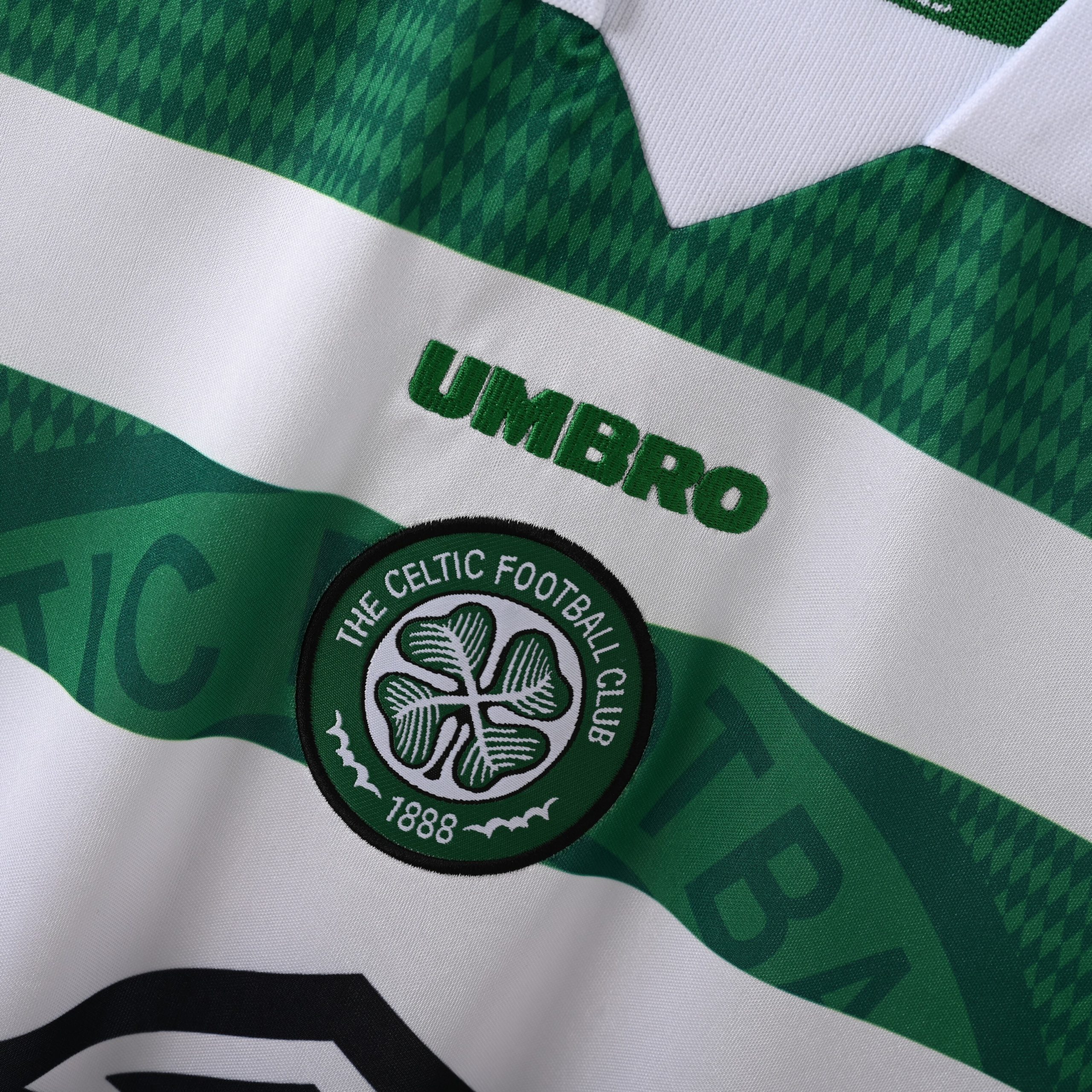 Celtic 1998/99 Home Retro Jersey - Image 3