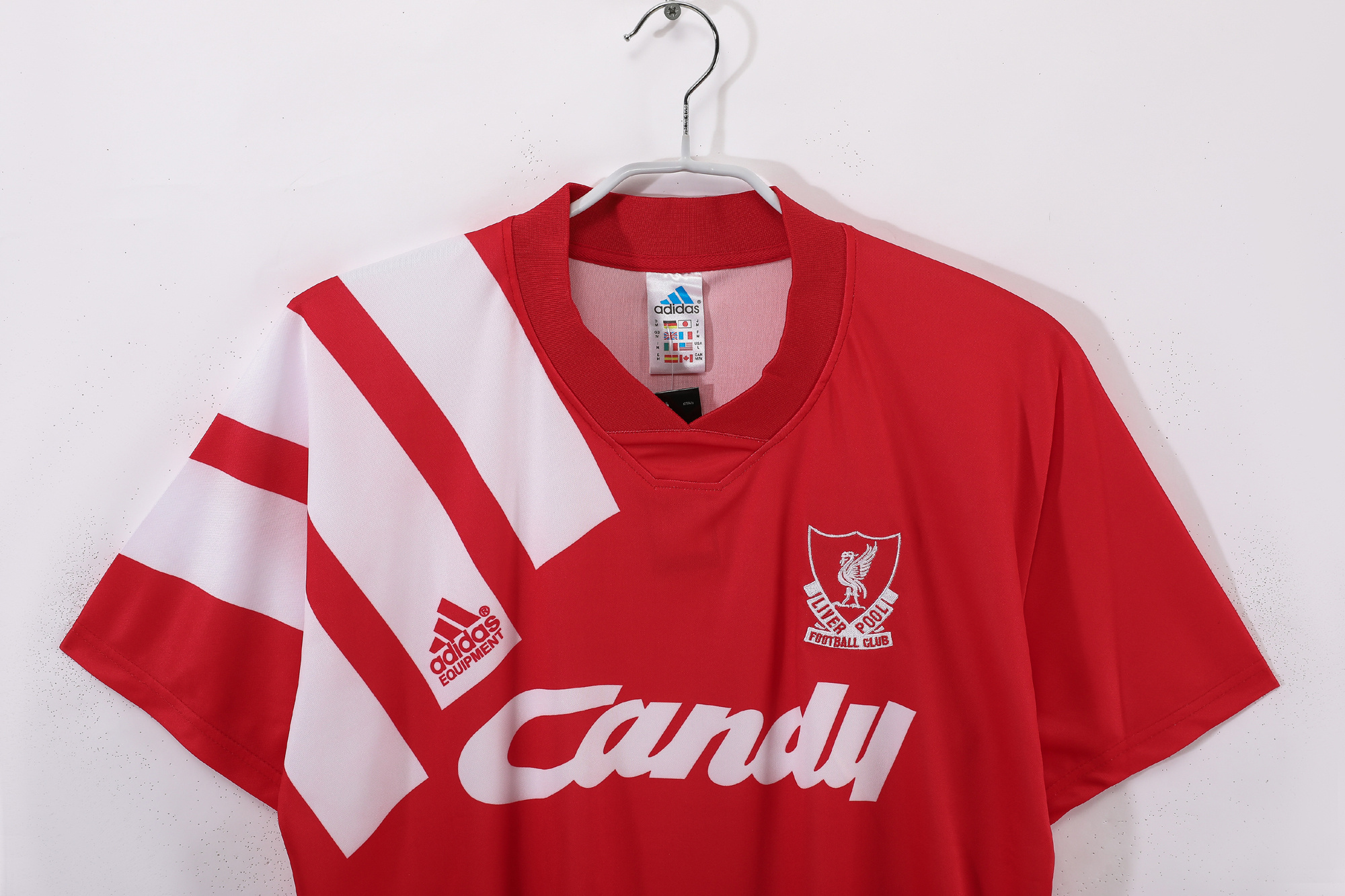 Liverpool 1991/92 Home Retro Jersey - Image 5
