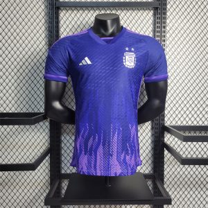 2022 Argentina World Cup Away 2-Star Retro Jersey Player Version