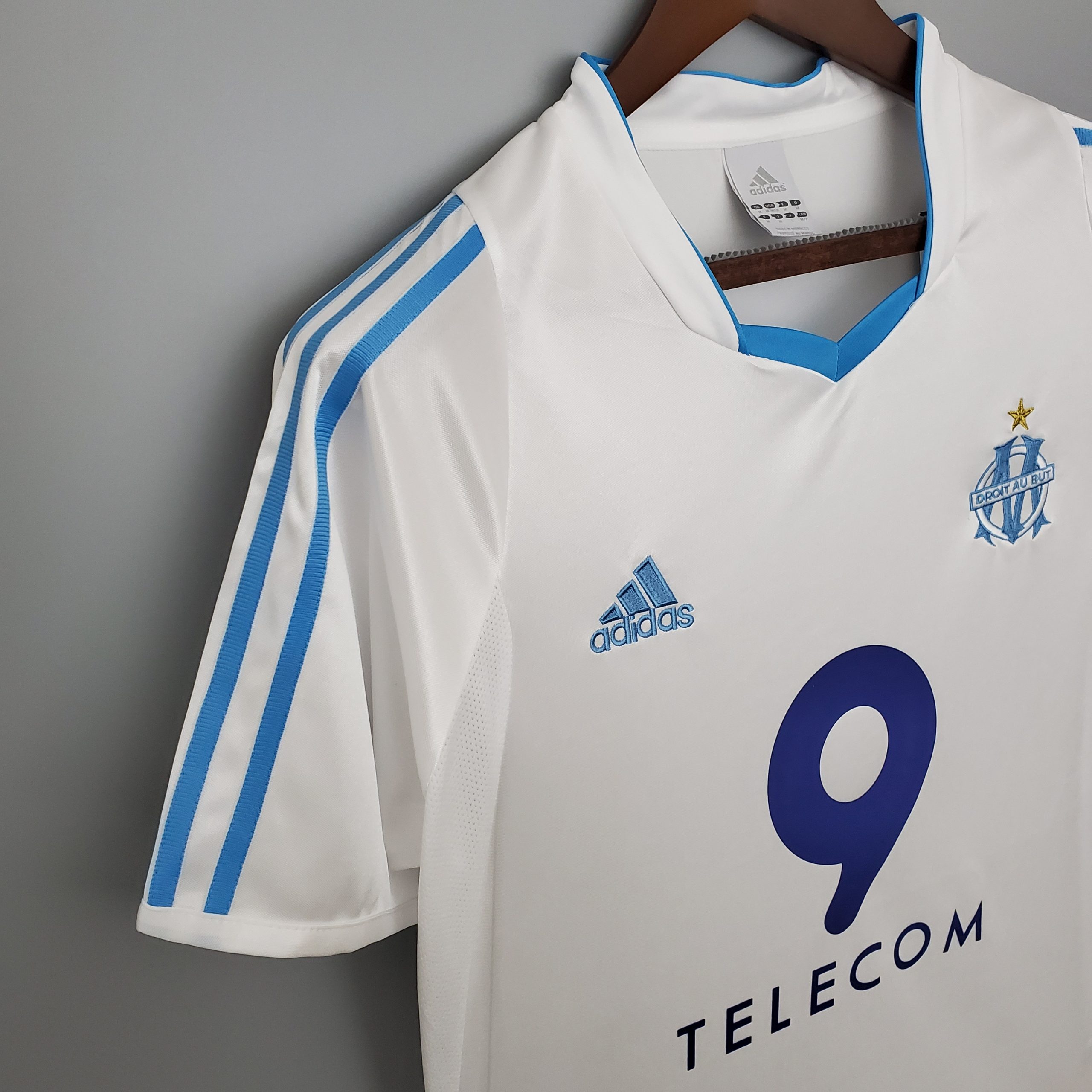 Olympique Marseille 2002/03 Home Retro Jersey - Image 5