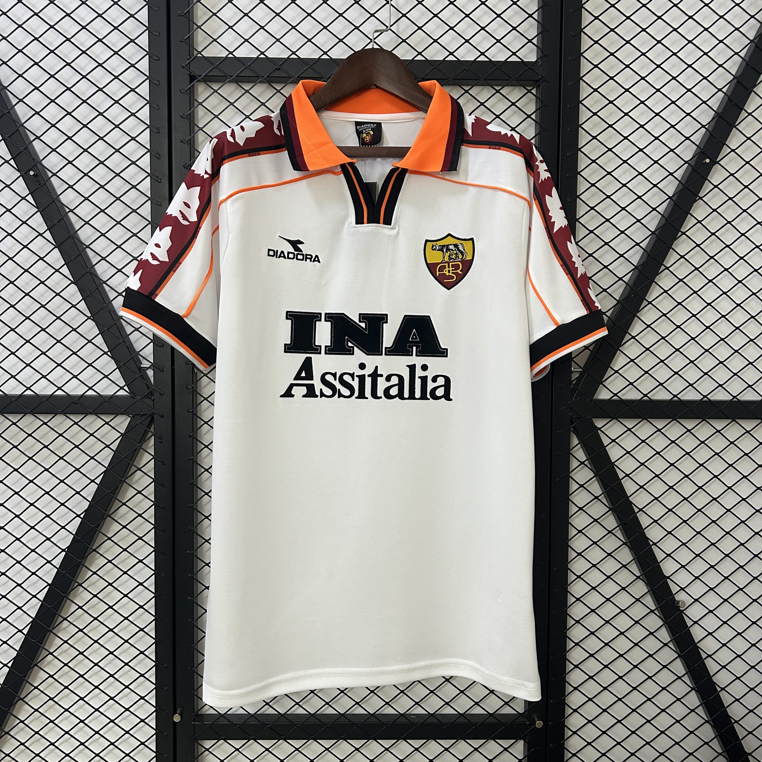 Roma 1998/99 Away Retro Jersey