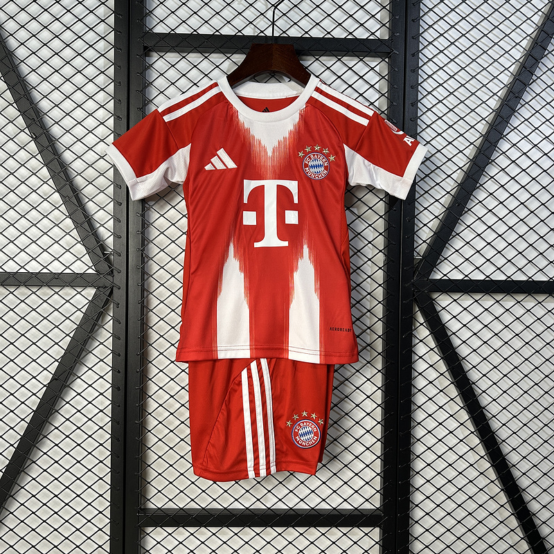 Bayern Munich 2025/26 Home Kids Kit