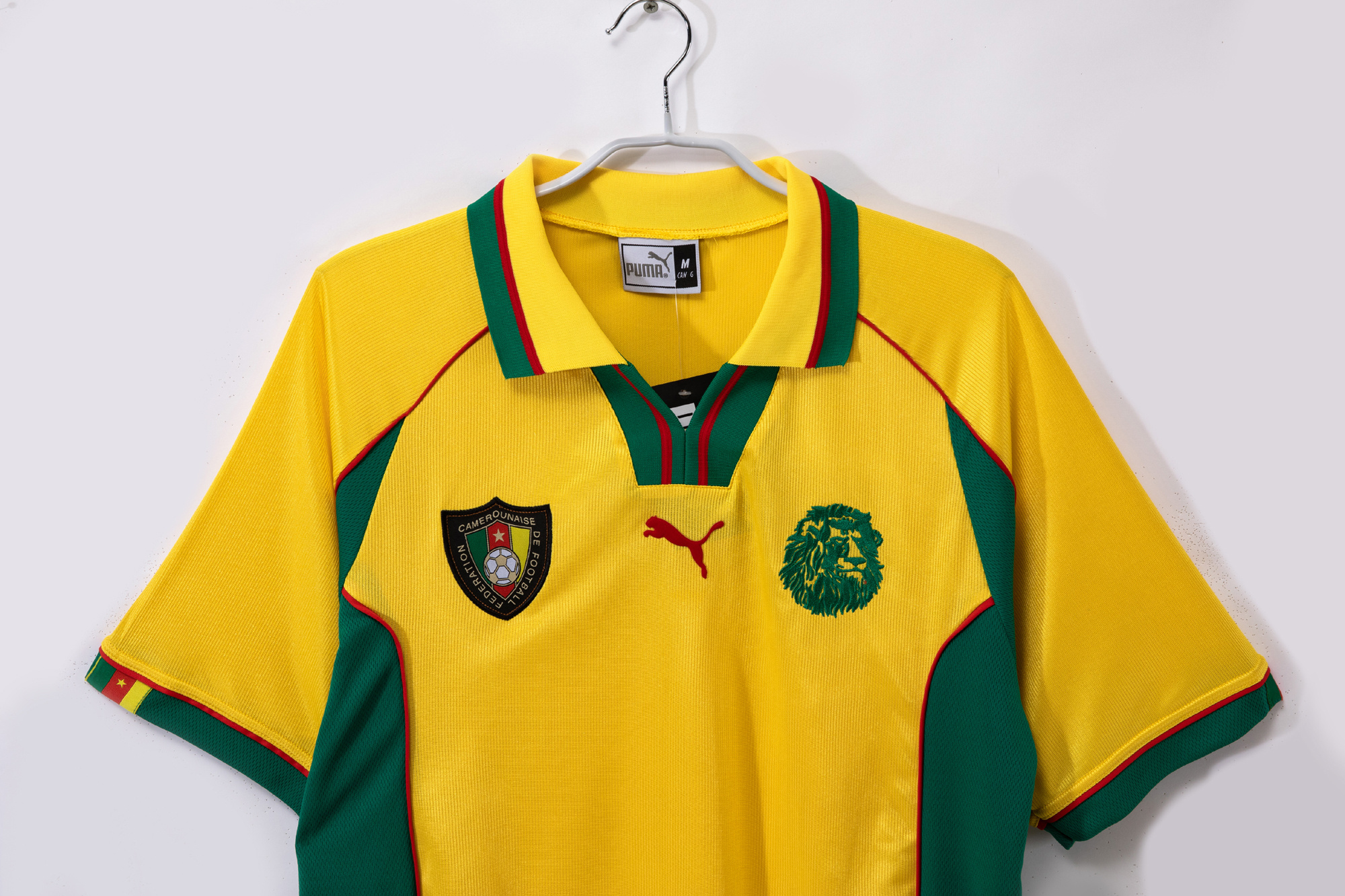 Cameroon 1998/99 Away Retro Jersey (Fan Version) - Image 5