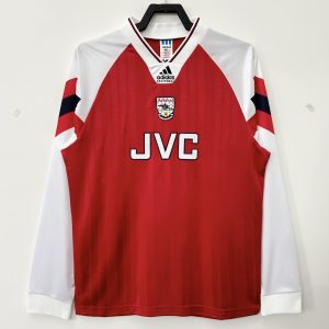 Arsenal 1992/93 Home Retro Jersey (Fan Version, Long Sleeve)