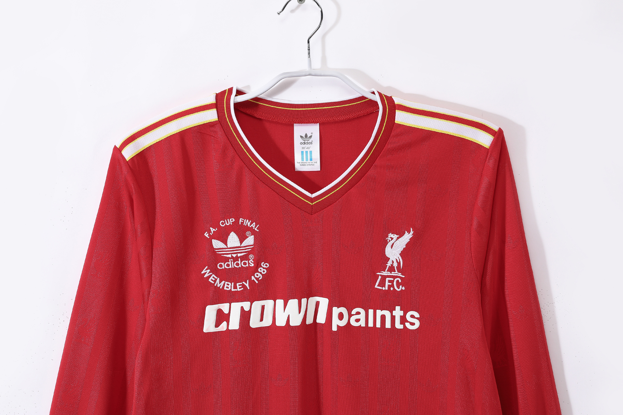 Liverpool 1986/87 Home Retro Jersey (Fan Version, Long Sleeve) - Image 4
