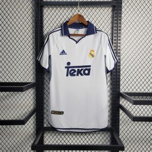 Real Madrid 2000/01 Home Retro Jersey (Fan Version)