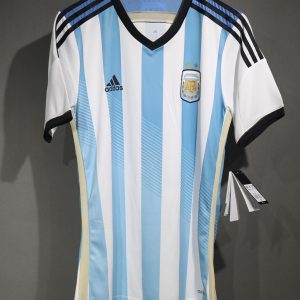 Argentina 2014 World Cup Home Retro Jersey (Player Version)