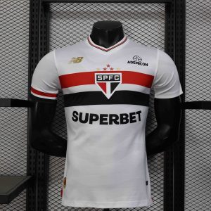 Sao Paulo FC 2025/26 Home Jersey (Player Version)