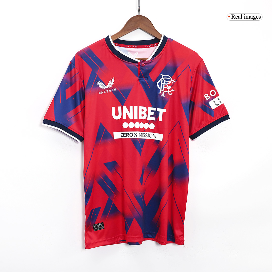 2023/24 Glasgow Rangers Fourth Away Soccer Jersey Fan Version - Image 3