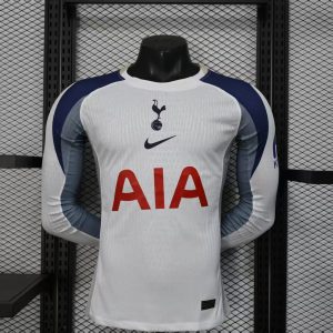 Tottenham Hotspur 2025/26 Home Jersey (Player Version, Long Sleeve)