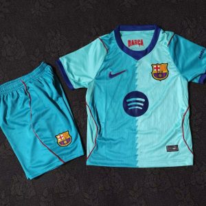 Barcelona 2026/27 Third Kids Kit