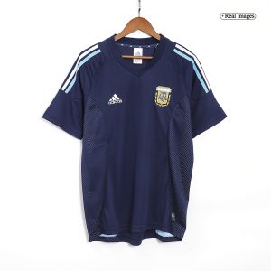 Argentina 2002 World Cup Away Retro Jersey (Fan Version)